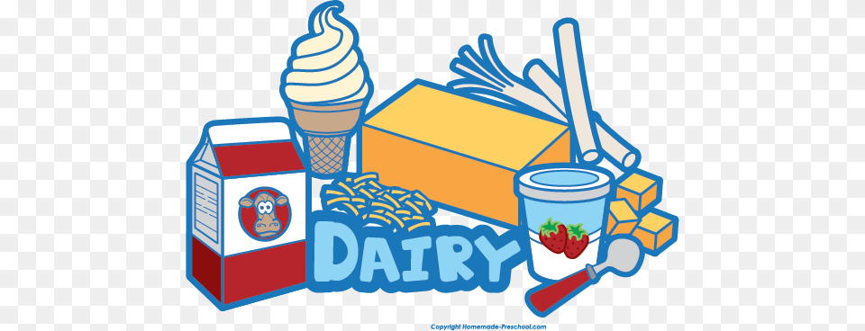 Food Clipart Group, Cream, Dessert, Ice Cream, Dairy Png Image