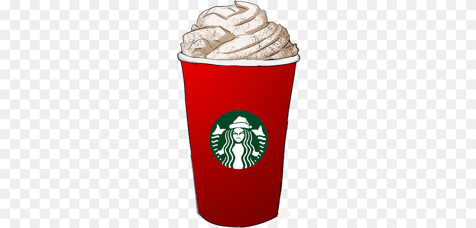 Food Clipart Starbucks Frappuccino Download, Ice Cream, Cream, Dessert, Whipped Cream Free Transparent Png