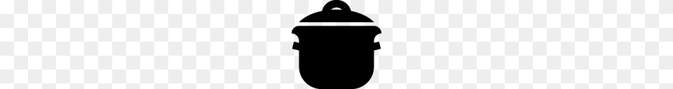 Food Cooking Pot Icon Android Iconset, Gray Free Png