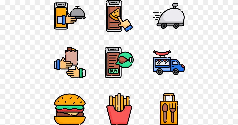 Food Delivery Leadership Icon, Burger Free Png