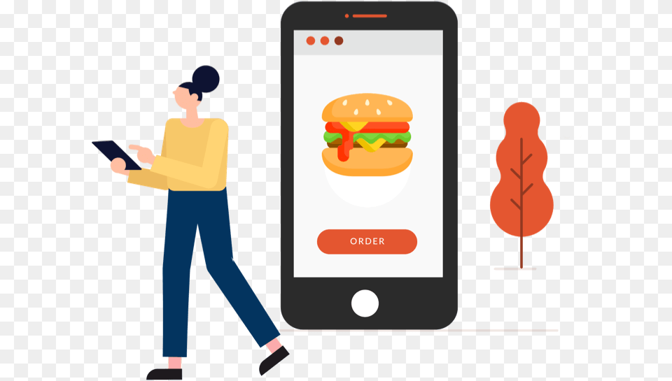 Food Delivery Software Slider1 Online Money Earning Apps, Electronics, Person, Phone, Mobile Phone Free Transparent Png