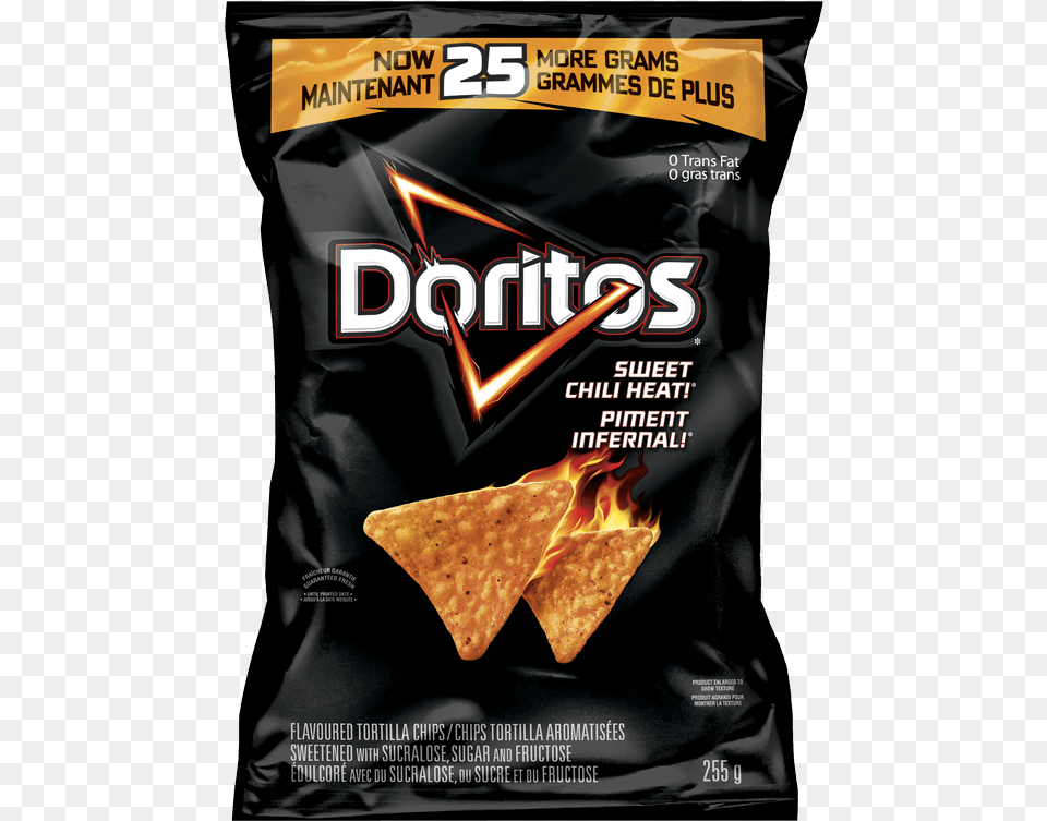 Food Doritos Spicy Sweet Chili Doritos, Bread, Snack, Adult, Male Free Png