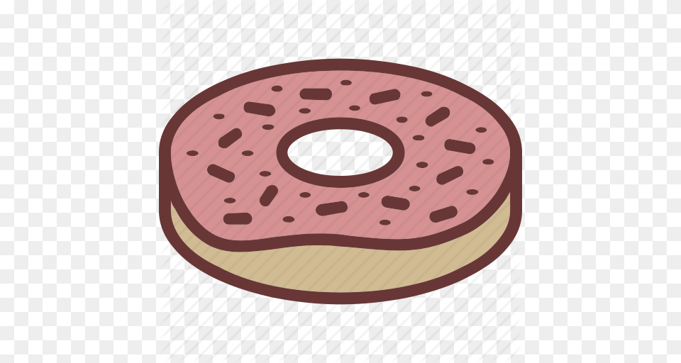 Food Drink, Sweets, Donut, Bread, Disk Free Png Download