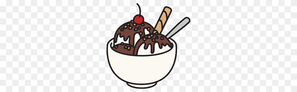 Food Drink Esl Library, Cream, Dessert, Ice Cream, Sundae Png Image