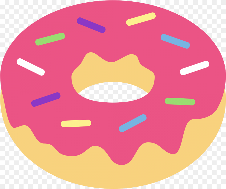 Food Emojis Emoji Transparent, Sweets, Donut, Disk Free Png Download