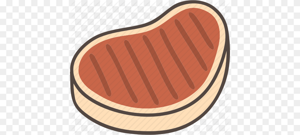Food Foodix Meat Steak Icon, Pork Free Transparent Png
