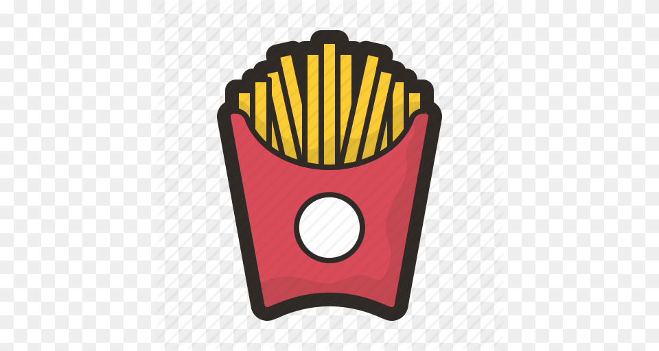 Food Fries Hot Junk Mcdonalds Meal Icon Free Png Download