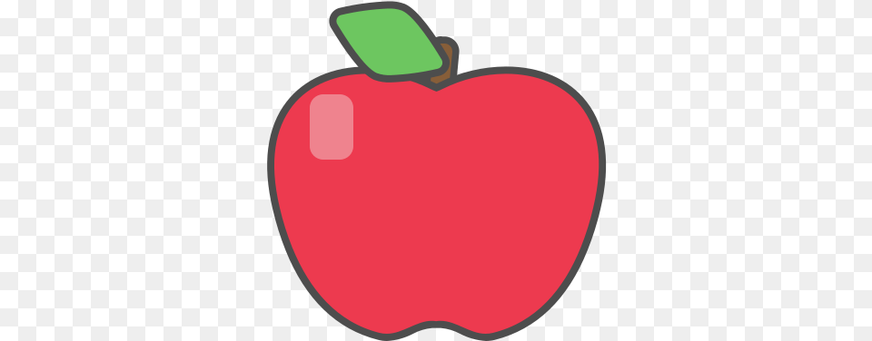 Food Fruit Apple Icon Of Fruits Easy Drawing Of An Apple, Plant, Produce Free Png Download