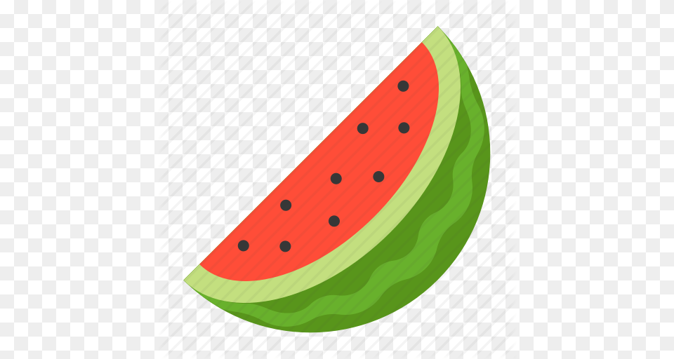 Food Fruit Healthty Vitamin Watermelon Watermelon Slice Icon, Melon, Plant, Produce Free Transparent Png