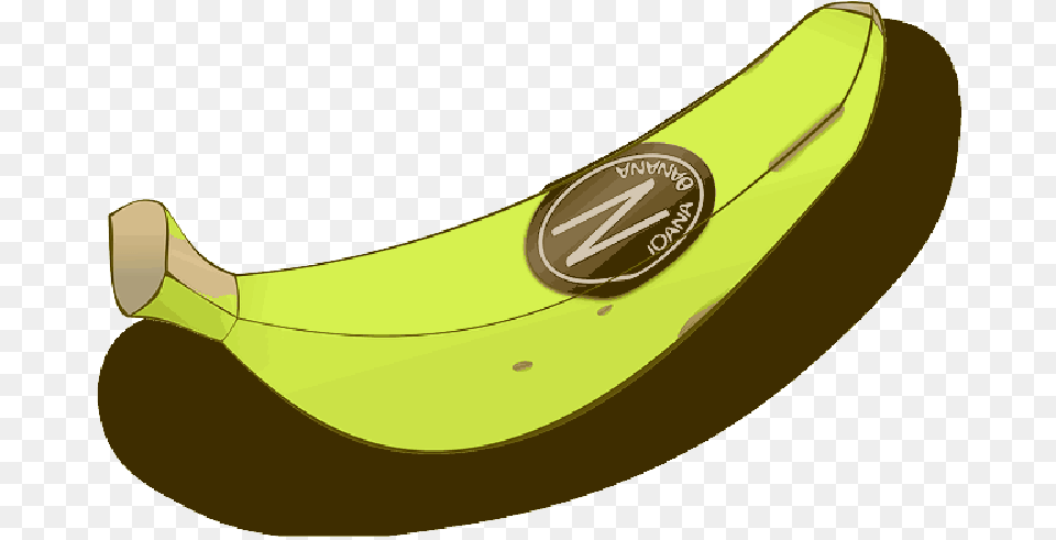 Food Fruit Yellow Cartoon Banana Bananas Plant Banana Clip Art, Produce Png Image