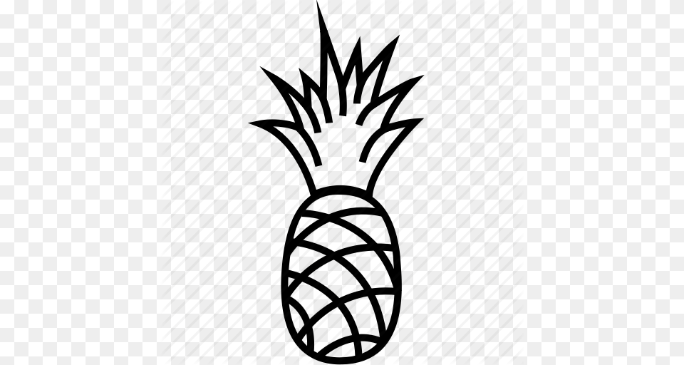 Food Fruits Fruits Icon Pineapple Pineapple Juice Icon, Fruit, Plant, Produce Free Png Download
