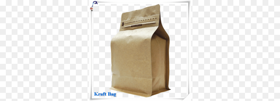 Food Grade Kraft Paper Flat Bottom Pouch With Window Bag, Box, Cardboard, Carton, Package Free Transparent Png