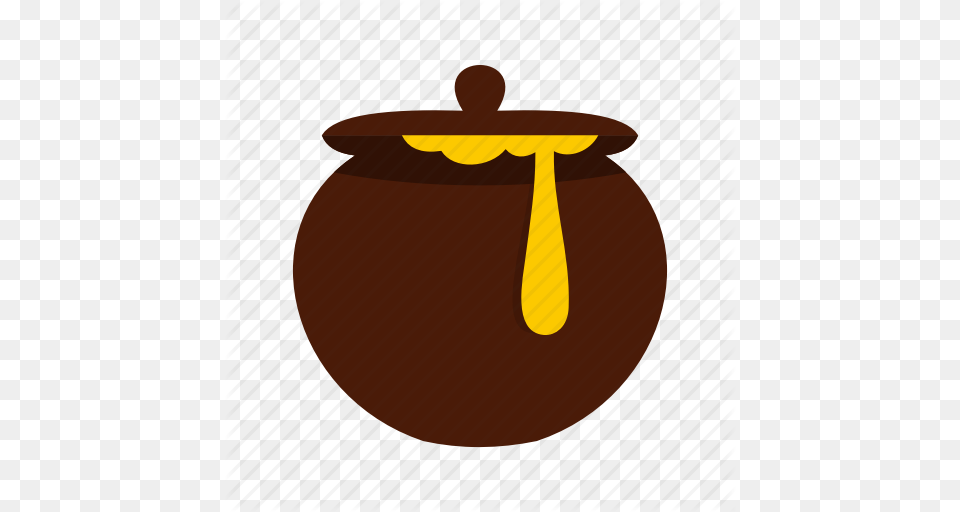 Food Honey Jar Liquid Natural Pot Sweet Icon, Pottery, Urn, Cookware Free Transparent Png