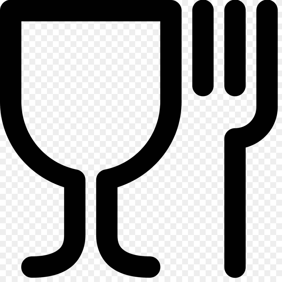 Food Icon, Gray Png Image