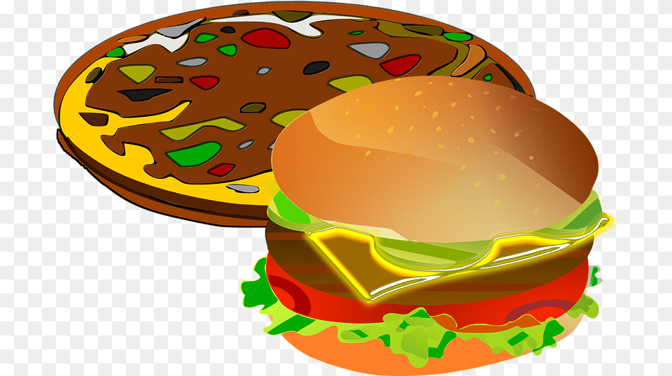 Food Illustrations 13 Buy Clip Art Burger Pizza Cliparts Png Image