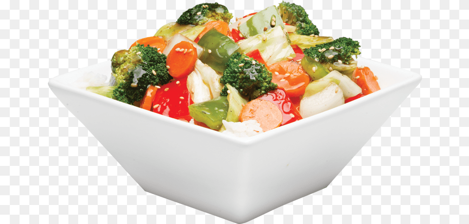 Food In Bowl, Lunch, Meal, Plate, Broccoli Png Image