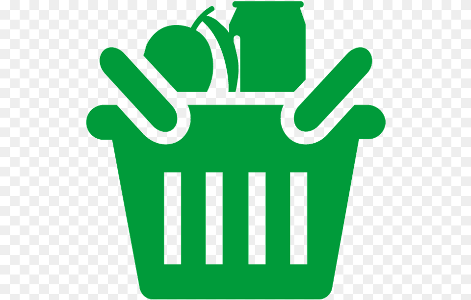 Food In Shopping Basket Icon, Shopping Basket, Dynamite, Weapon Png Image