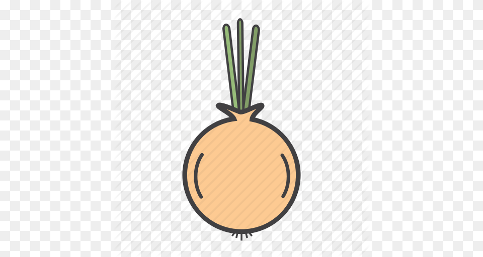 Food Ingredients Onion Pizza Topping Icon, Produce Png Image