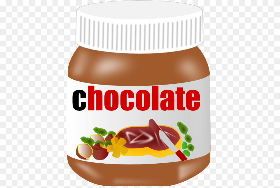 Food Jar Of Chocolate Jar Of Chocolate 555px Chocolate Jar Clipart, Dynamite, Weapon Png