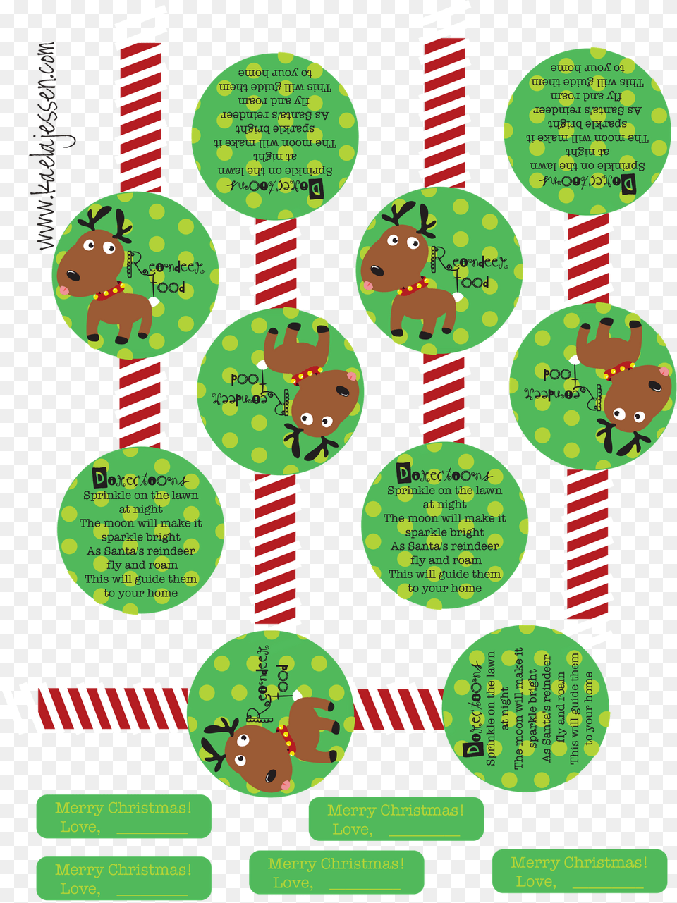 Food Label Printable Labels For Christmas Reindeer Food, Sweets, Candy, Text Png