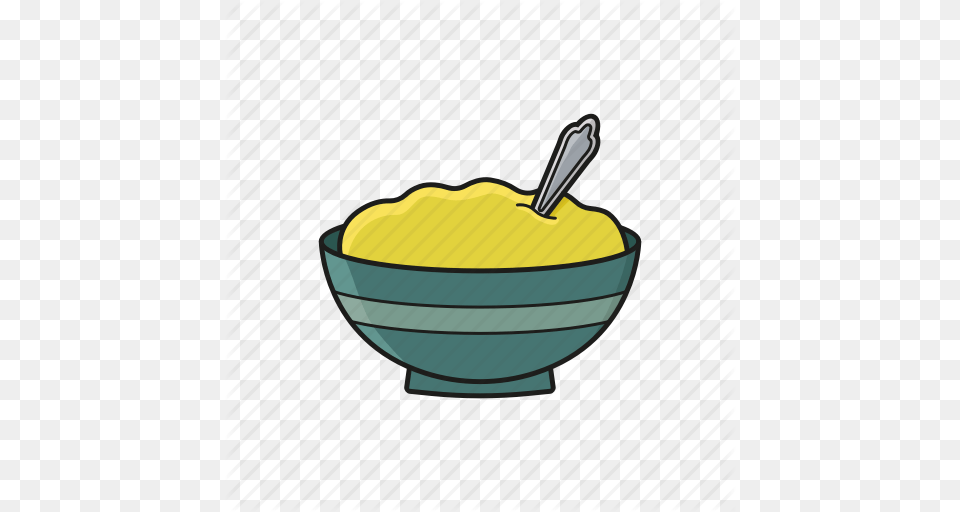 Food Meal Pot Soup Spoon Icon Icon, Cutlery, Mayonnaise, Transportation, Boat Free Png Download
