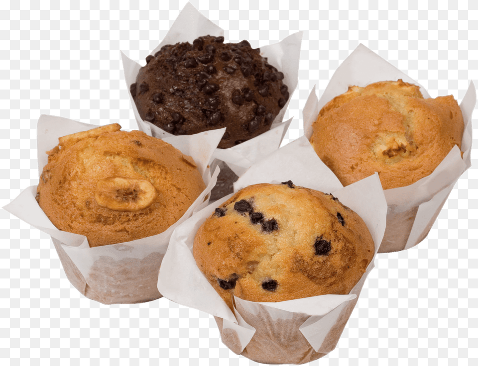 Food Muffin Transparent, Dessert, Bread, Cream, Ice Cream Free Png Download