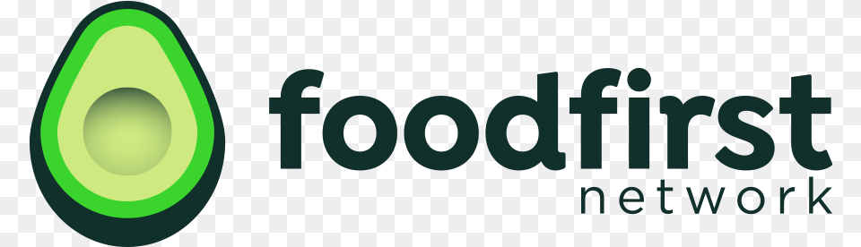 Food Network Logo Download Foodfirst Logo, Avocado, Fruit, Plant, Produce Png Image