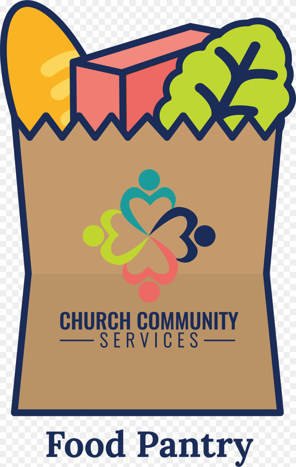 Food Pantry Church Community Services Elkhart Indiana, Advertisement, Poster, Bag, Body Part Free Png