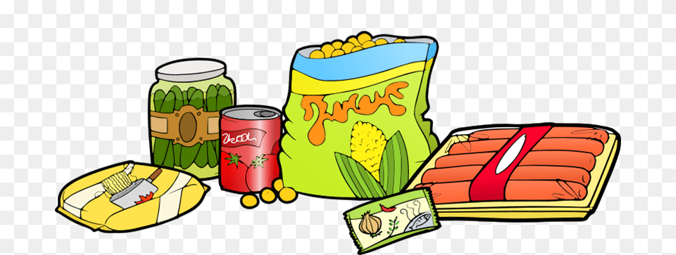 Food Pantry Clip Art, Lunch, Meal, Can, Tin Png Image