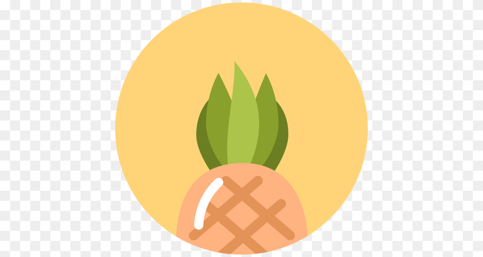 Food Pineapple Summer Tropical Vacation Icon, Plant, Herbal, Herbs, Leaf Free Transparent Png