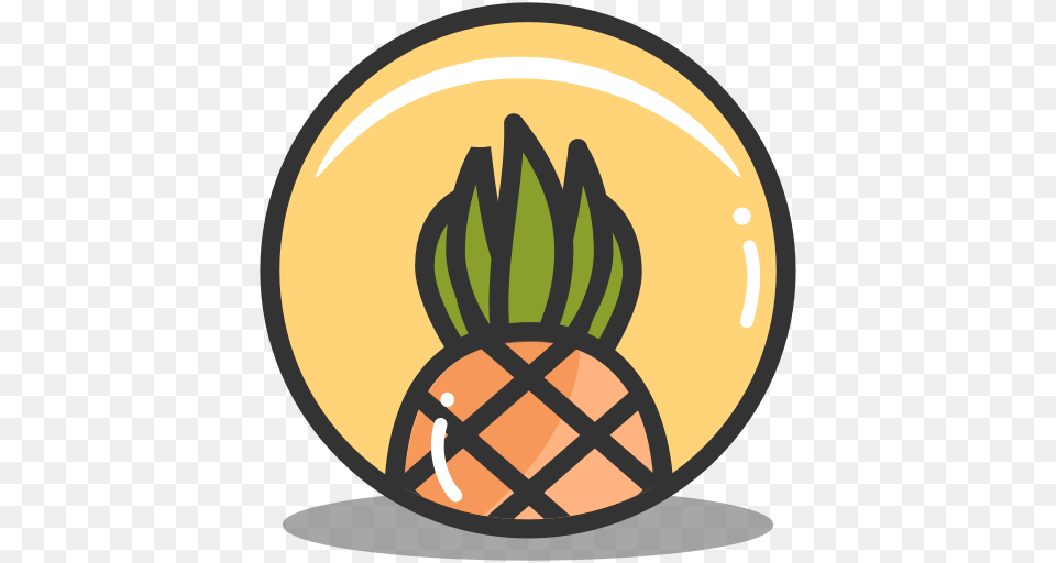 Food Pineapple Summer Tropical Vacation Icon, Produce, Vegetable, Plant, Nut Free Png