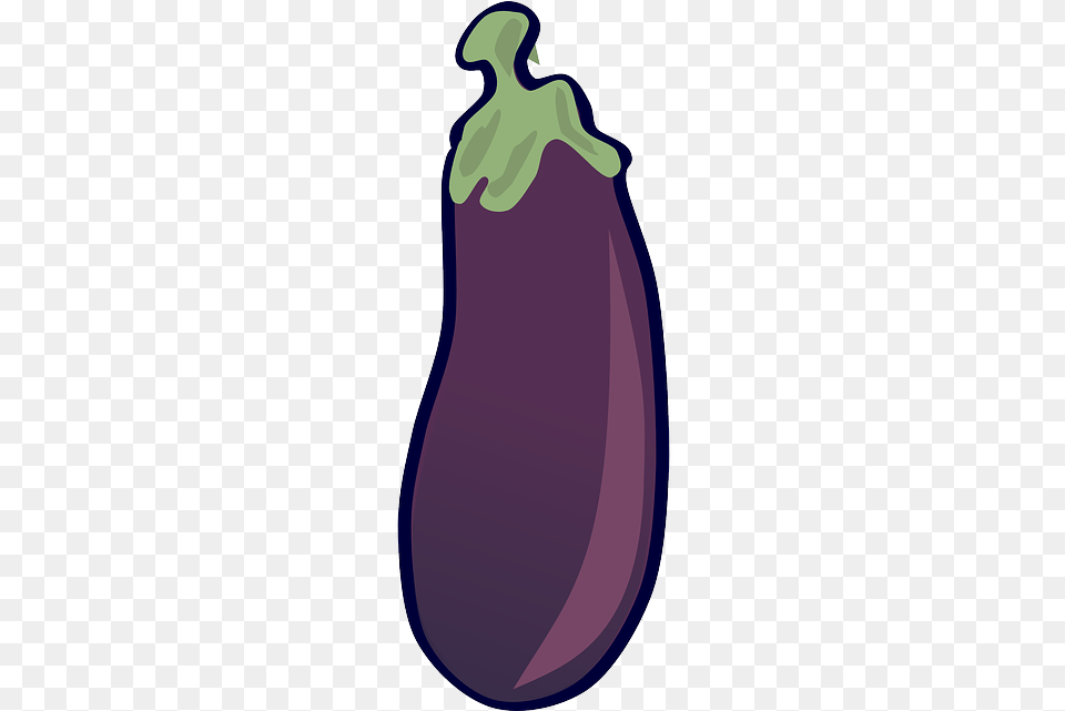Food Plants Cartoon Vegetables Eggplant Healthy Eggplant Clip Art, Produce, Plant, Vegetable, Bow Free Transparent Png