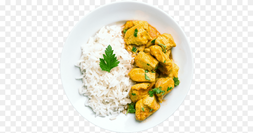 Food Plate Chicken Curry, Food Presentation Free Png