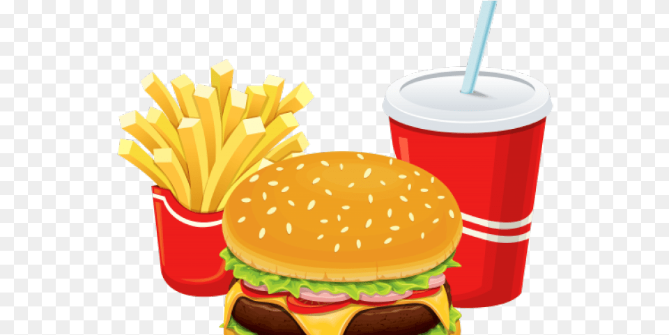 Food Restaurant Clipart, Lunch, Meal, Fries, Burger Free Transparent Png