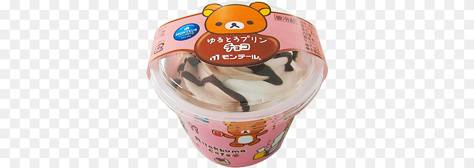 Food Rilakkuma Sweets Japanese Food Pudding Purin Sundae, Birthday Cake, Cake, Cream, Dessert Png