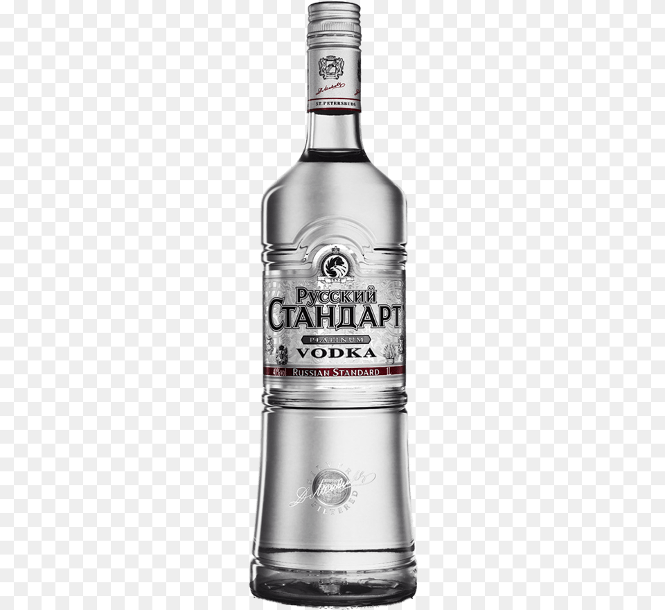 Food Russian Standard Platinum Vodka 750 Ml, Alcohol, Beverage, Liquor, Gin Free Png Download