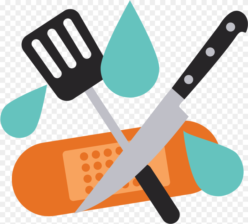 Food Safety Clipart Clipart Safety In The Kitchen, Cutlery, Appliance, Ceiling Fan, Device Png Image