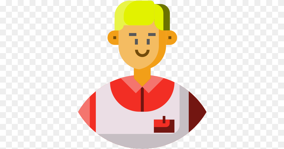 Food Servant Avatar People Free Icon Food Delivery Free Icon, Person, Logo, Face, Head Png Image