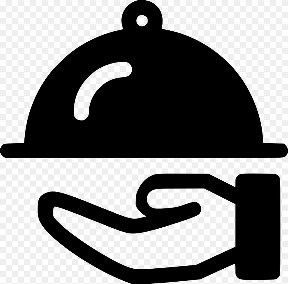 Food Service Icon Background Food Service Icon, Clothing, Hardhat, Helmet, Stencil Free Transparent Png