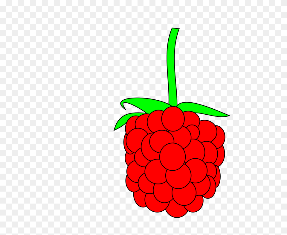 Food Simple Raspberry, Berry, Fruit, Plant, Produce Free Png Download