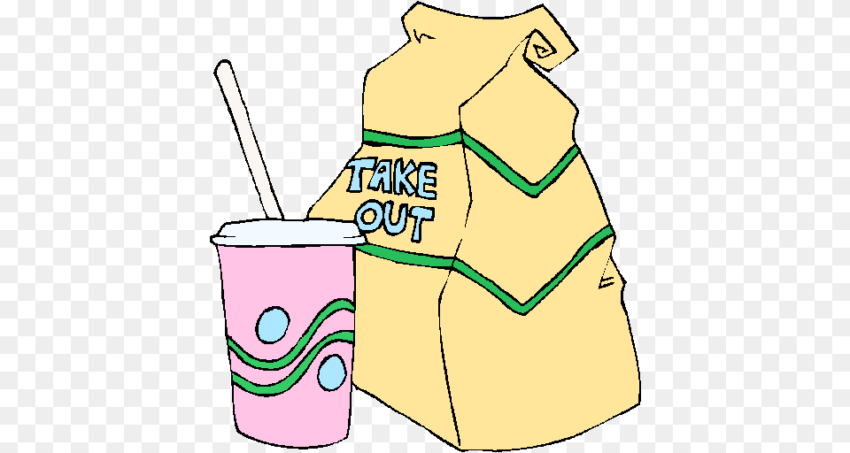 Food To Go Clipart Download Clipart, Person, Bag, Beverage, Milk Free Png