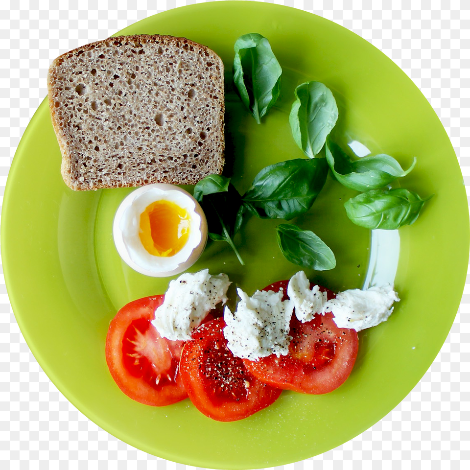 Food Top View, Egg, Food Presentation, Brunch, Plate Free Png