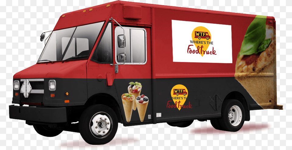 Food Truck, Transportation, Vehicle, Moving Van, Van Png Image