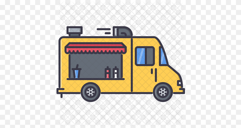 Food Truck 2 Birds Park, Transportation, Vehicle, Moving Van, Van Png Image
