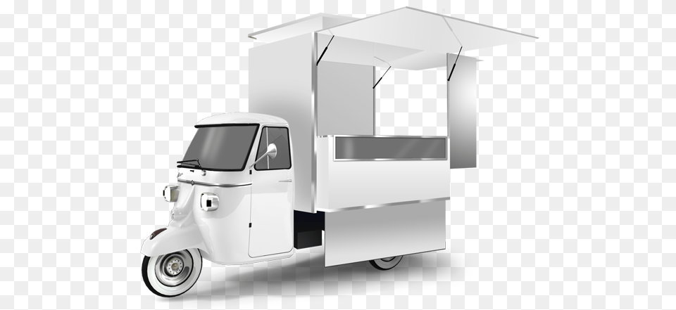 Food Truck Ape Car, Transportation, Vehicle, Moving Van, Van Free Png