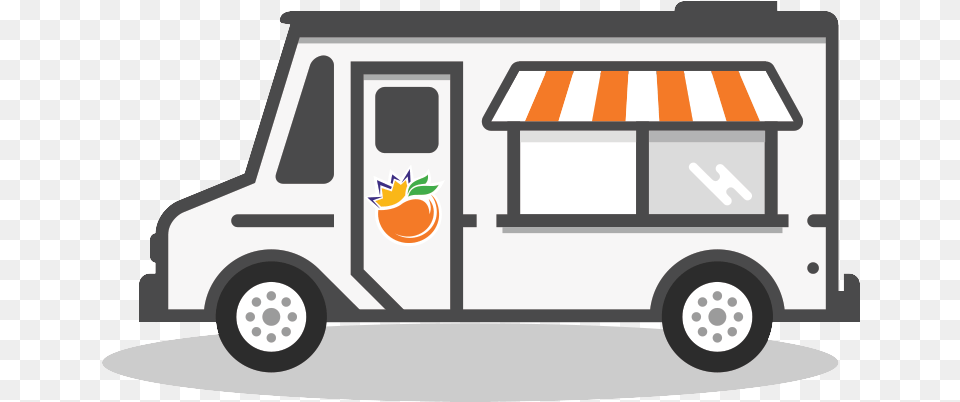 Food Truck Clipart Food Truck Clipart, Transportation, Van, Vehicle, Moving Van Free Png Download
