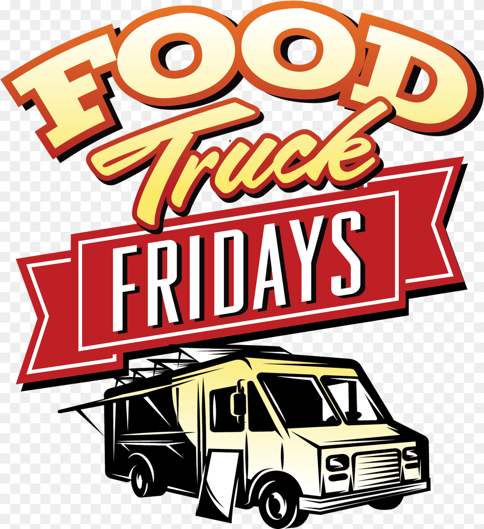 Food Truck Fridays Roll Into Sienna In June Commercial Vehicle, Car, Transportation, Van, Advertisement Free Png