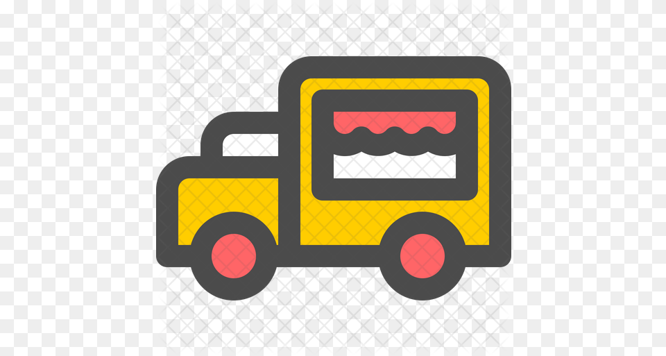 Food Truck Icon Gwanghwamun Gate, Transportation, Vehicle, Moving Van, Van Png