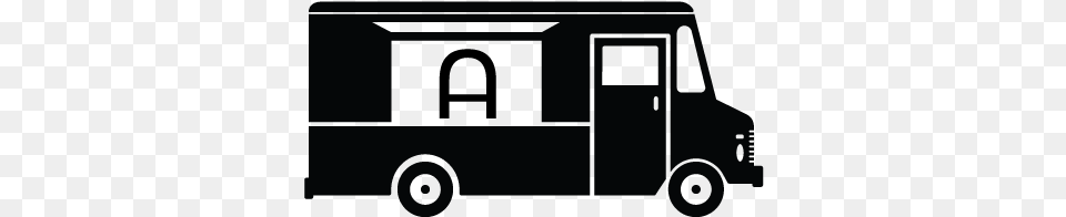 Food Truck Icon Street Food, Transportation, Van, Vehicle, Caravan Free Transparent Png