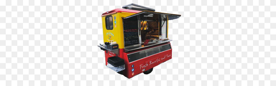Food Truck Private Events Dos Gringos Mexican Kitchen, Kiosk, Transportation, Vehicle, Food Truck Free Png